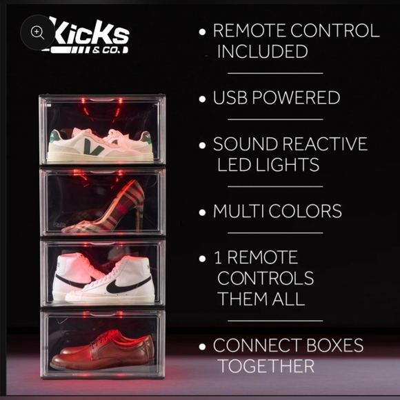 Kicks & Co.LED Shoe Display Case - Picture 7 of 7